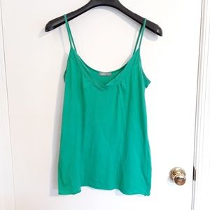 Green tank top